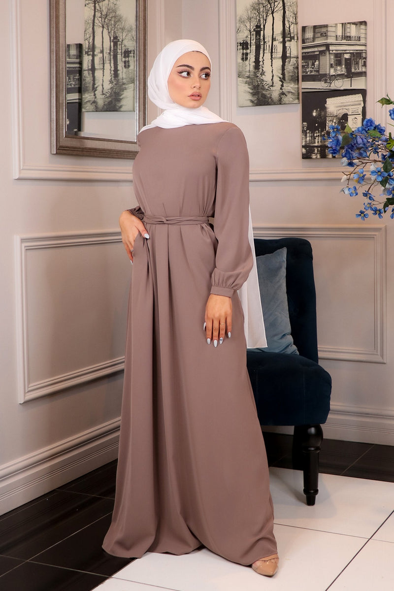 Mink Deluxe Soft Maxi Dress